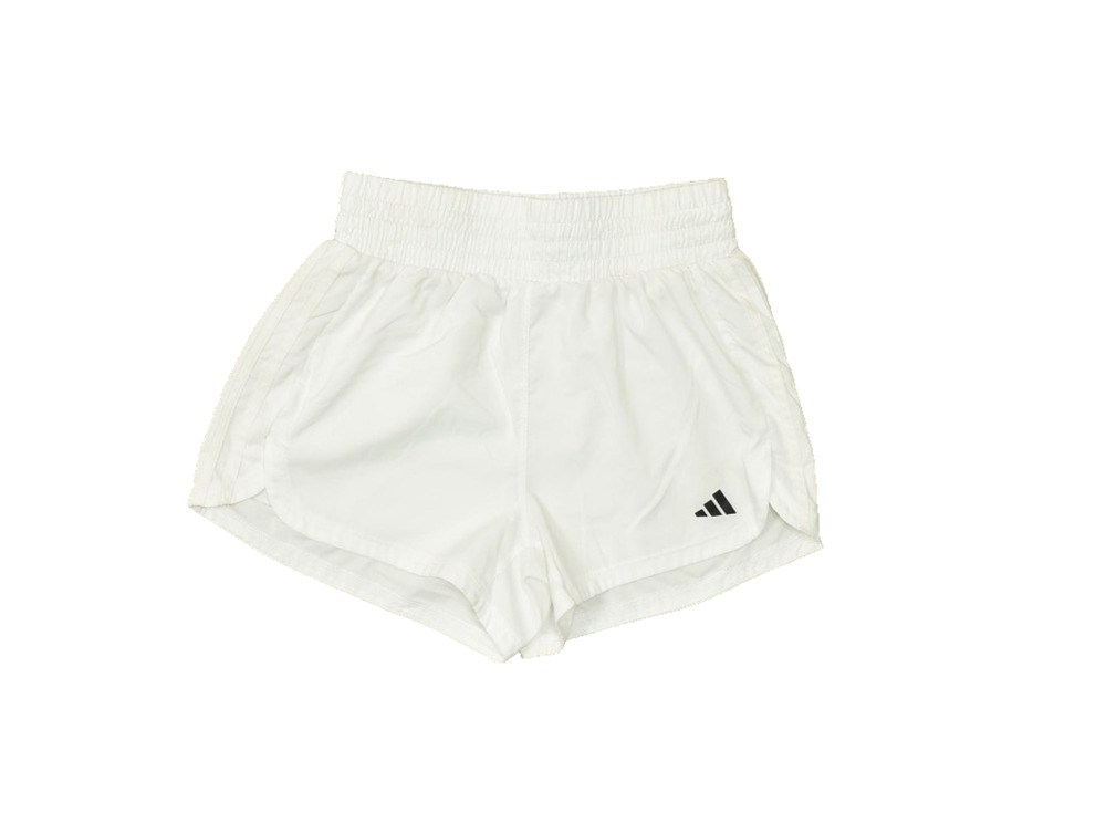 Adidas Women's Running Shorts White Size S Small Athletic W/ Pockets